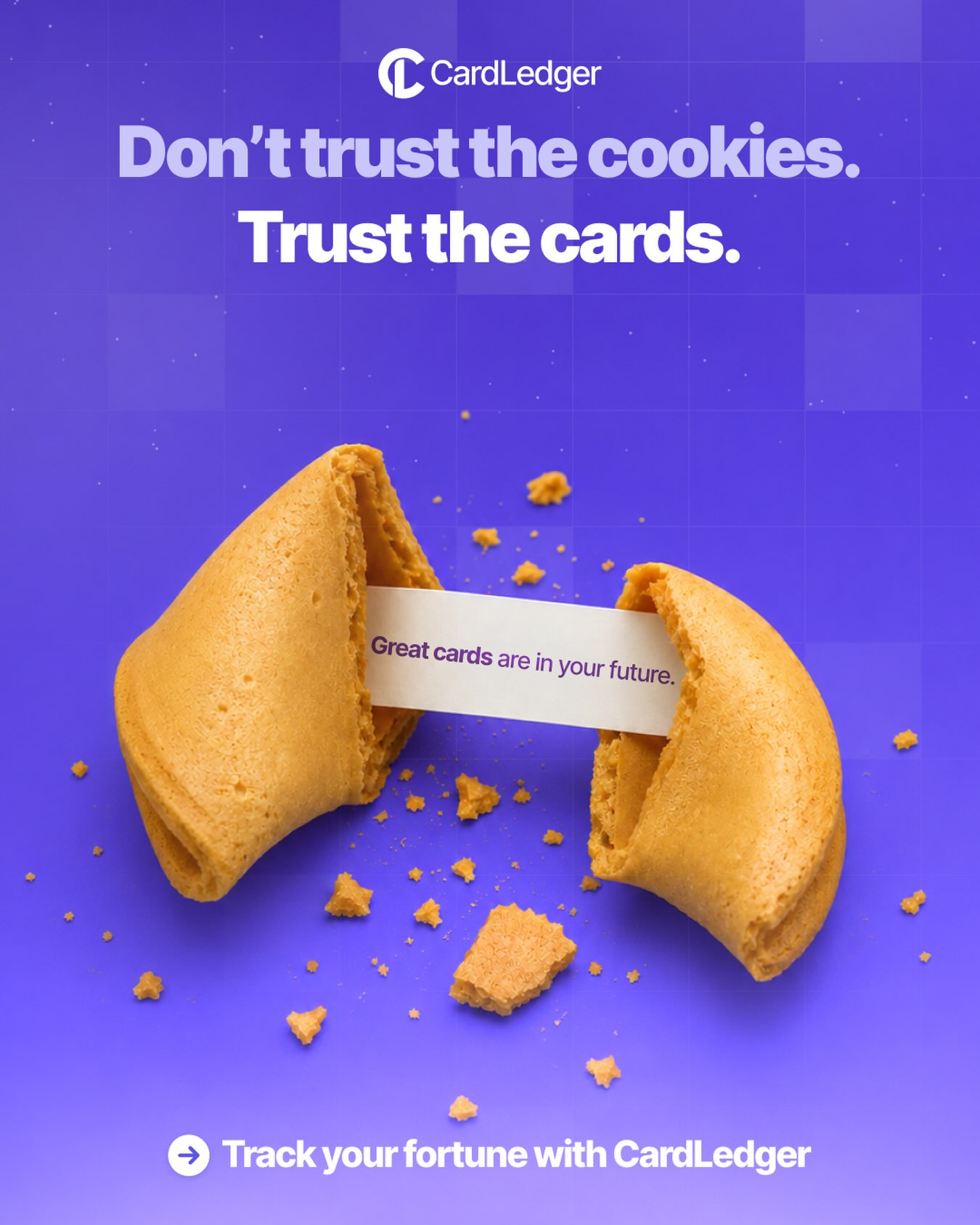 CardLedger Instagram post